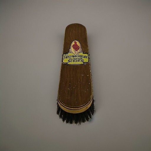 Antique Friedman-Shelby Red Goose Shoes Advertising Shoe Shine Brush