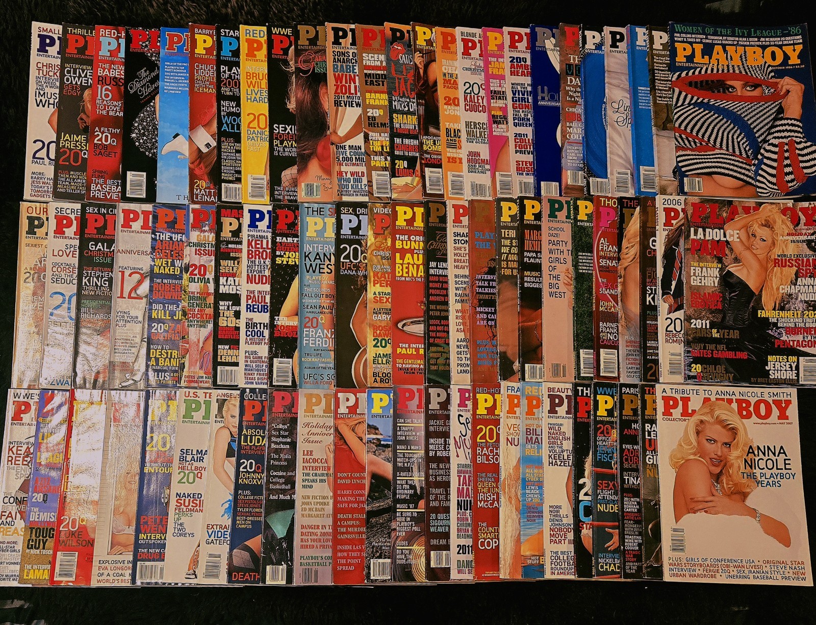 🔥 RARE Playboy Magazine Mega Collection 73 Issues Near‑Mint 3 Complete Years🔥