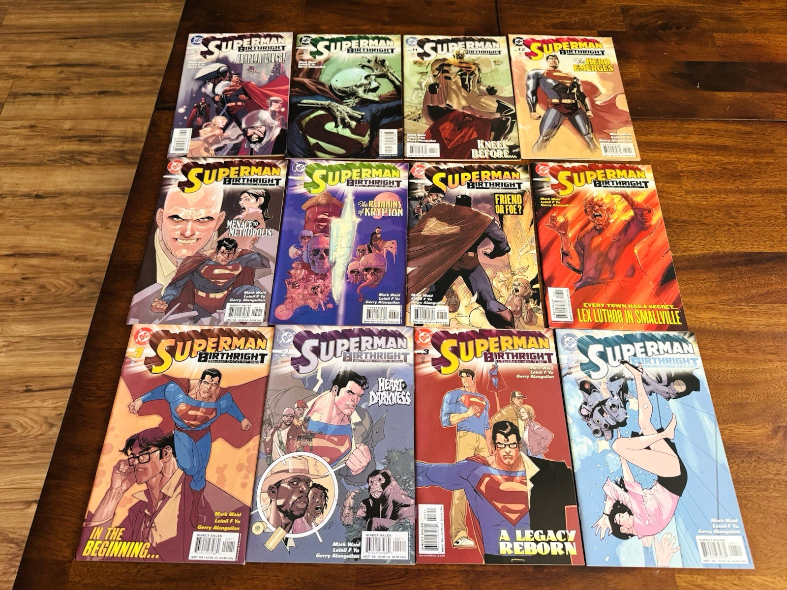 DC: Superman Birthright Vol. 1 (2003) #1-12 Complete Set-VF-NM