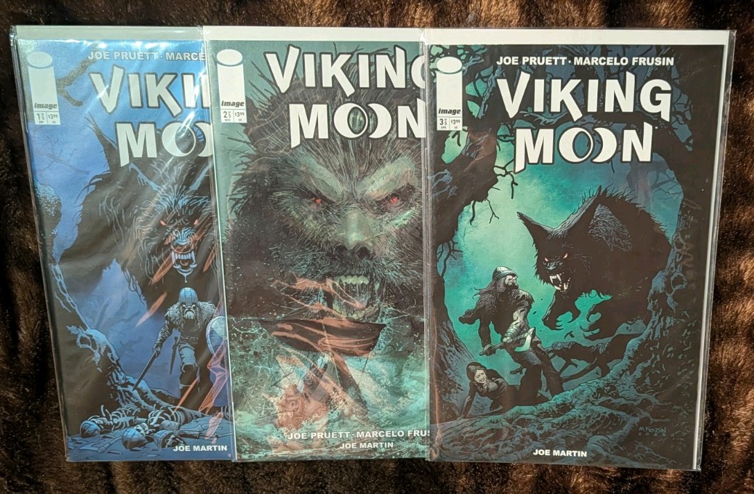 VIKING MOON #1 2 & 3 (Image Comics, 2026) 1st Print, Cover A Set | Joe Pruett NM