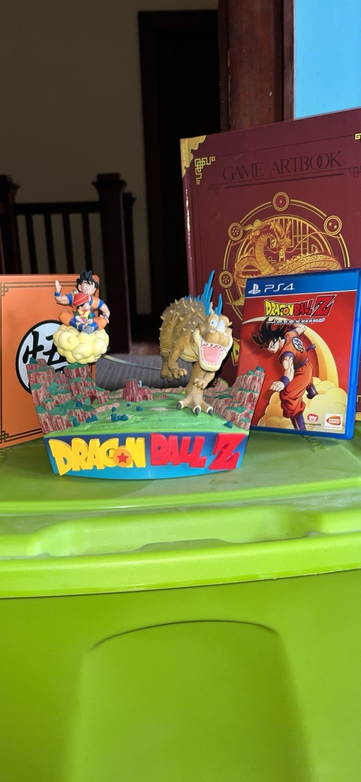 🐉DBZ KAKAROT COLLECTOR’S EDITION🔥 COMPLETE SET — STATUE + STEELBOOK + ART BOOK
