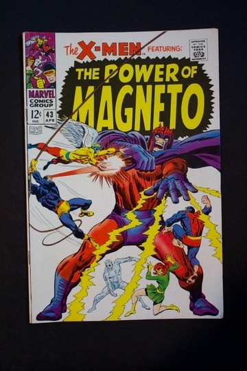 1968 MARVEL COMICS X-MEN #43 POWER OF MAGNETO
