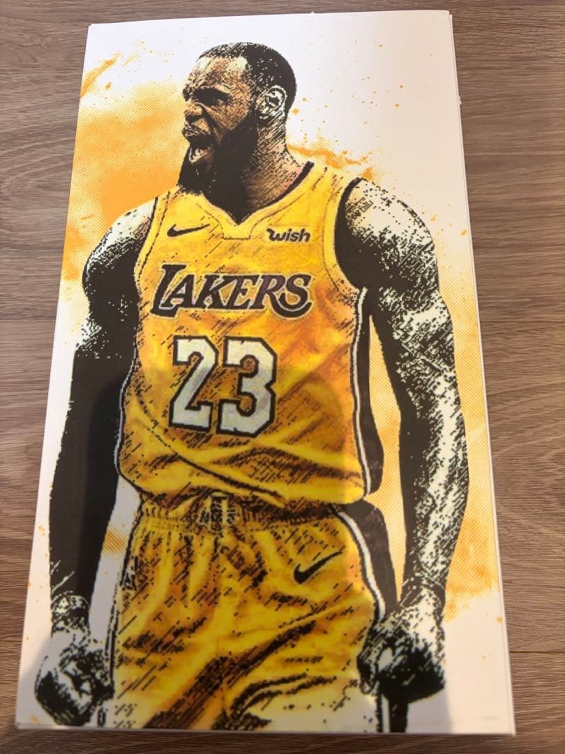 ENTERBAY LeBron James 1/9 Figure Lakers Motion Masterpiece SERIES 1