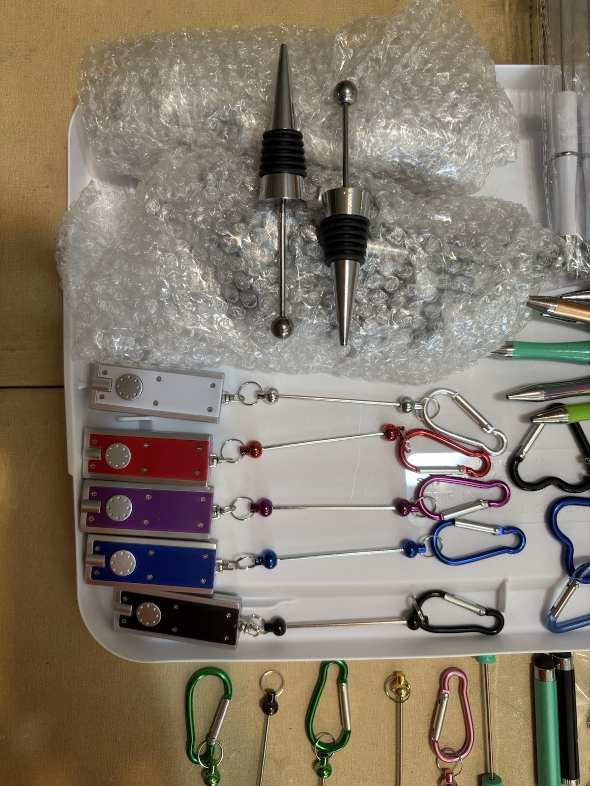 Beadable Items Bulk Lot