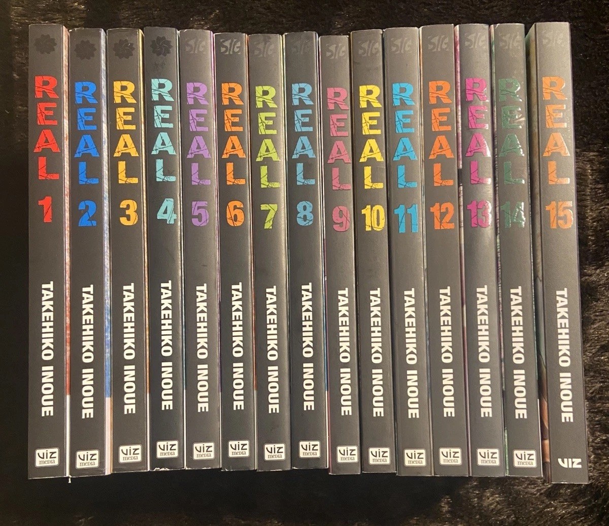 BRAND NEW Viz Signature Takehiko Inoue Real Vol 1-16 English Manga Set