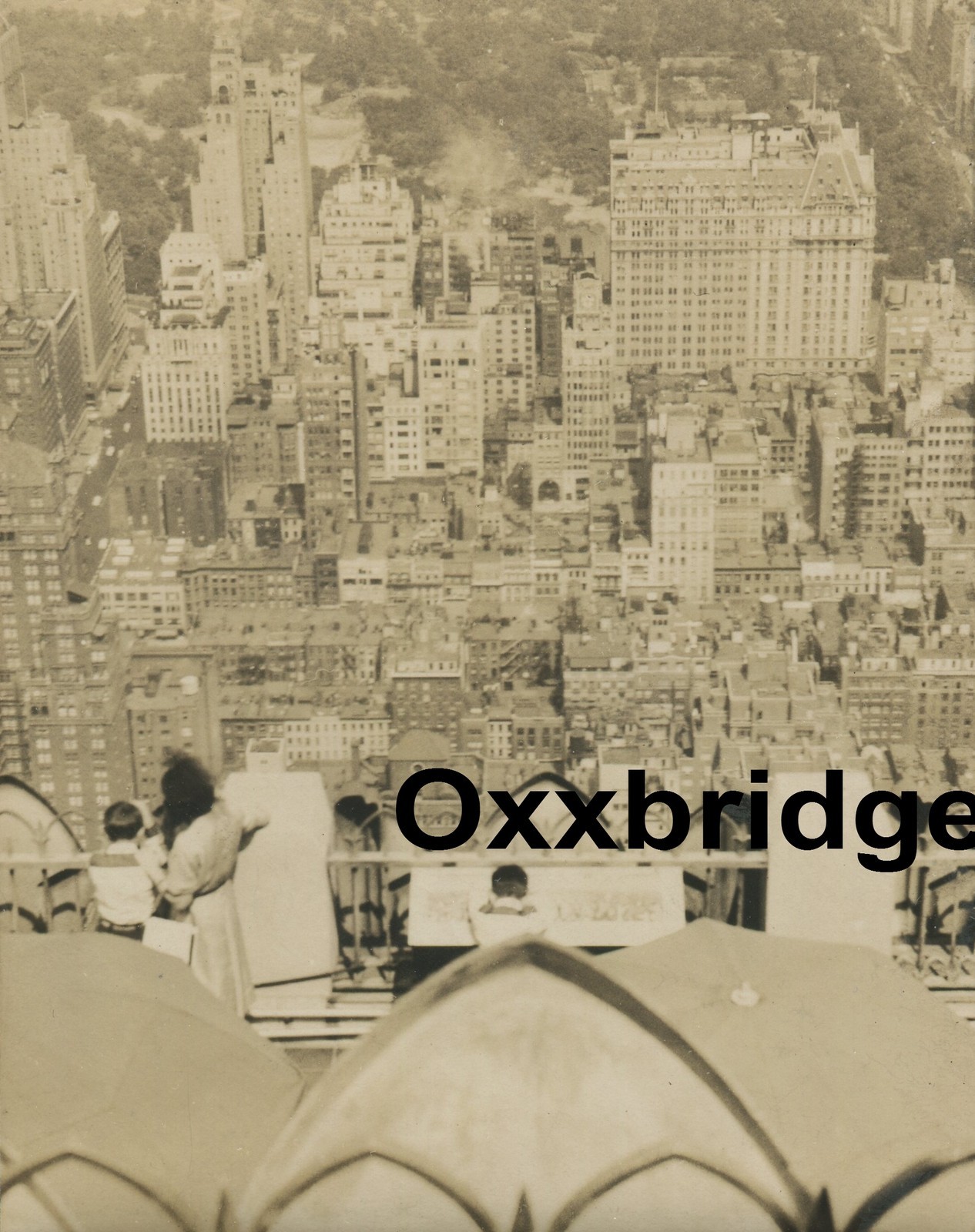 NEW YORK CITY 1932 Skyline Panoramic ART DECO PHOTO Stereoview SCI FI 3D Midtown