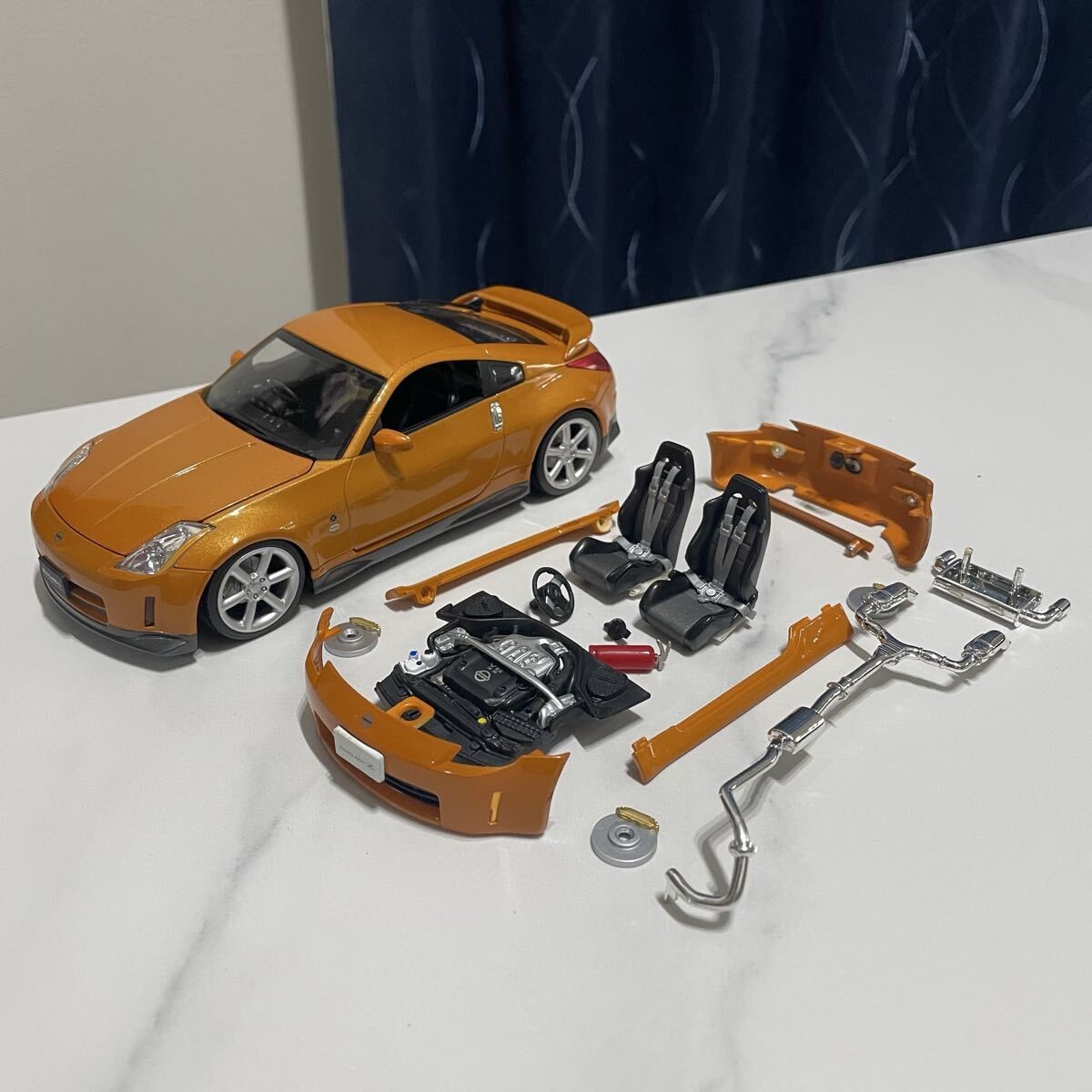 Hotworks Nissan Fairlady Z Z33 Nismo S-tune 1/24 Mini Car [Age 13+]