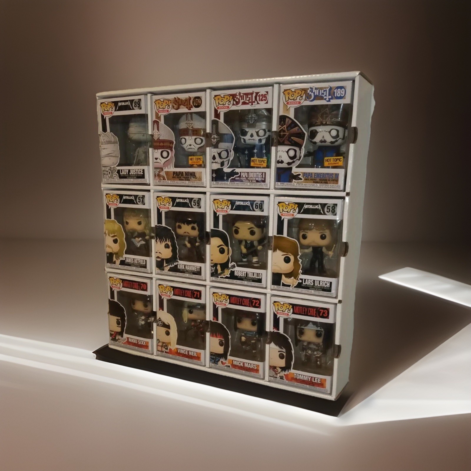 New Funko Pop Display by MK Kubbies. TWO PACK Holds 24 Funko Pops.