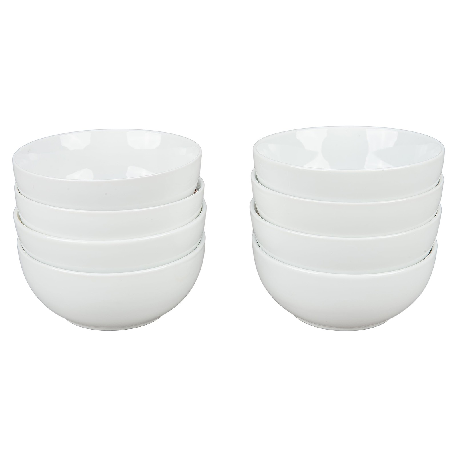 BIA Cordon Bleu Porcelain Coupe Dessert Bowls Set of 8 White 19 oz Each