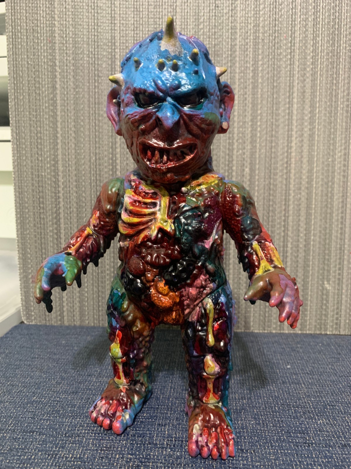Sofumon Hard Plastic figure from Mexico  - Melty Man 7.5 inch