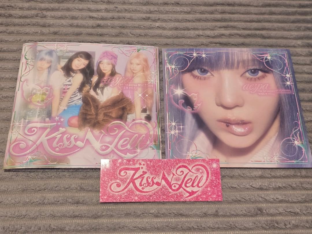 aespa KISS N TELL CD poster Winter②