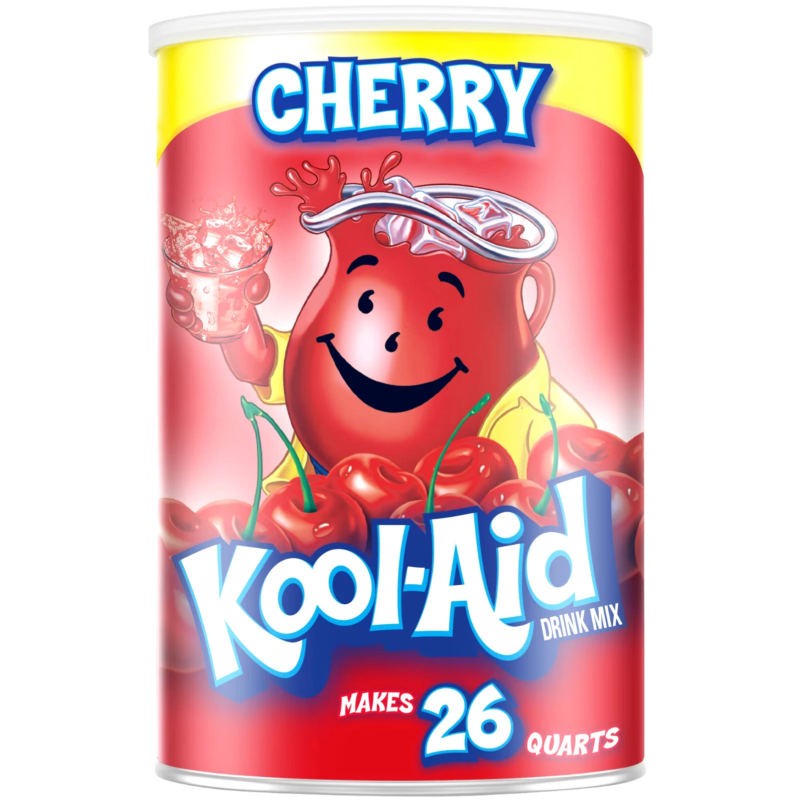 Kool-Aid Cherry Artificially Flavored Drink Mix, 63 oz Canister-free shipping