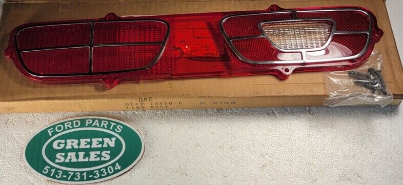 Mercury Comet 1974-77 Tail Light Lens Assembly Right Side NOS