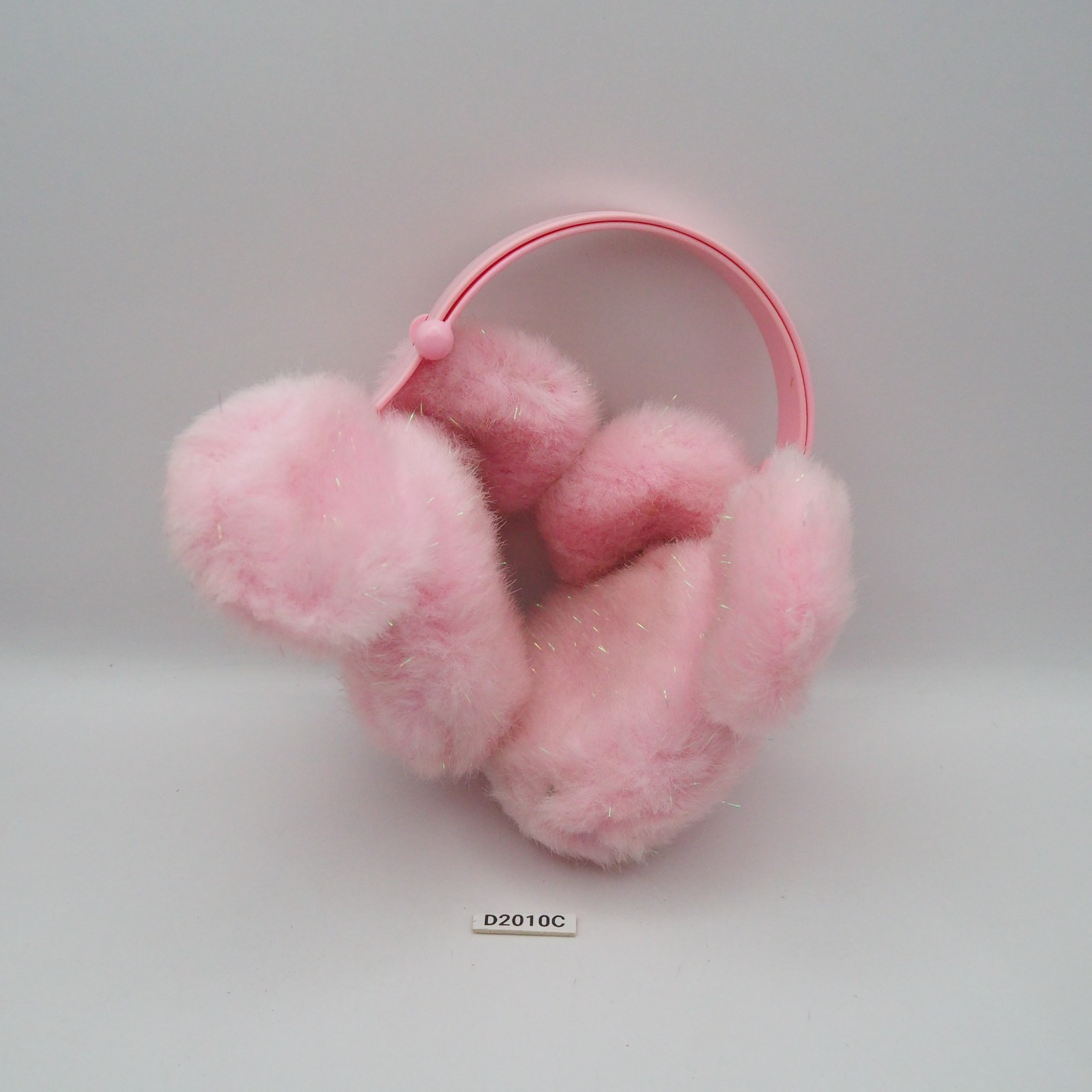 D2010C Minnie Mouse Pink Tokyo Disney Resort Earmuff Headgear Plush 7\