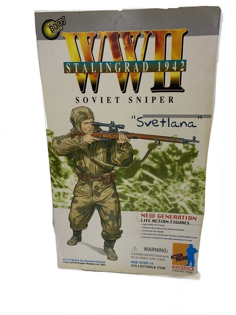 DRAGON Figures SOVIET SNIPER STALINGRAD1942 1 6 Preowned