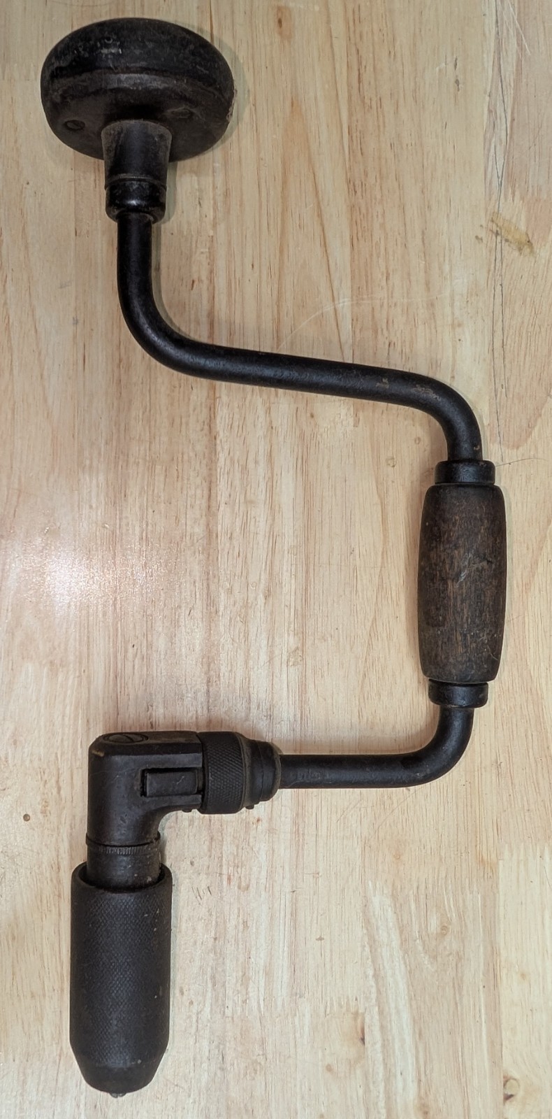 Vintage Old Antique Ratcheting Brace Bit Hand Auger Drill Auger Carpender\'s