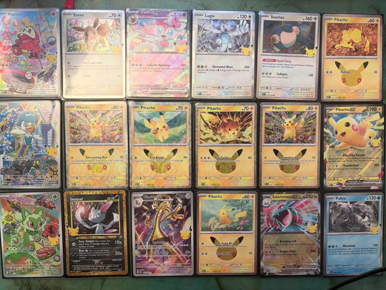30th anniversary lot Sylveon 040/131 Miscellaneous Cards & Products Holo