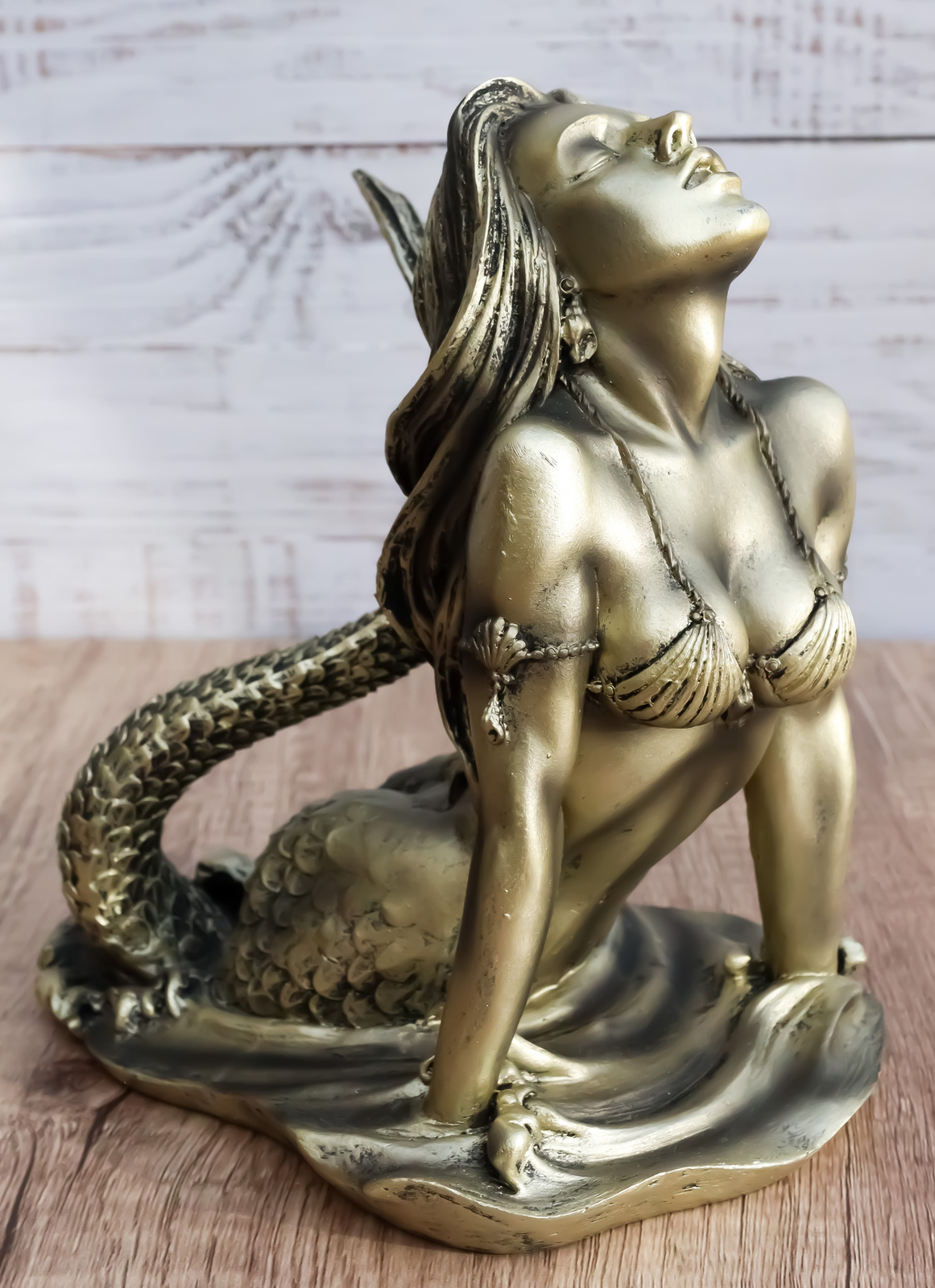 Seductive Siren Of The Seas Mermaid Statue 7\
