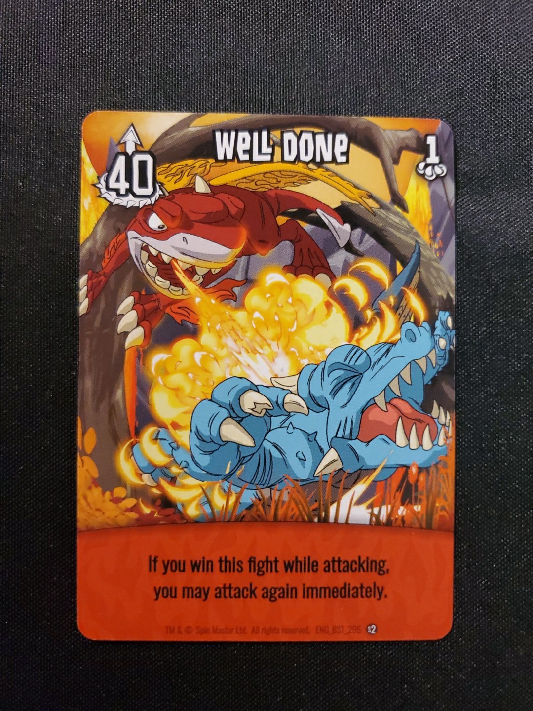 2020 Spin Master DragamonZ Well Done 295 Firewing Glossy 