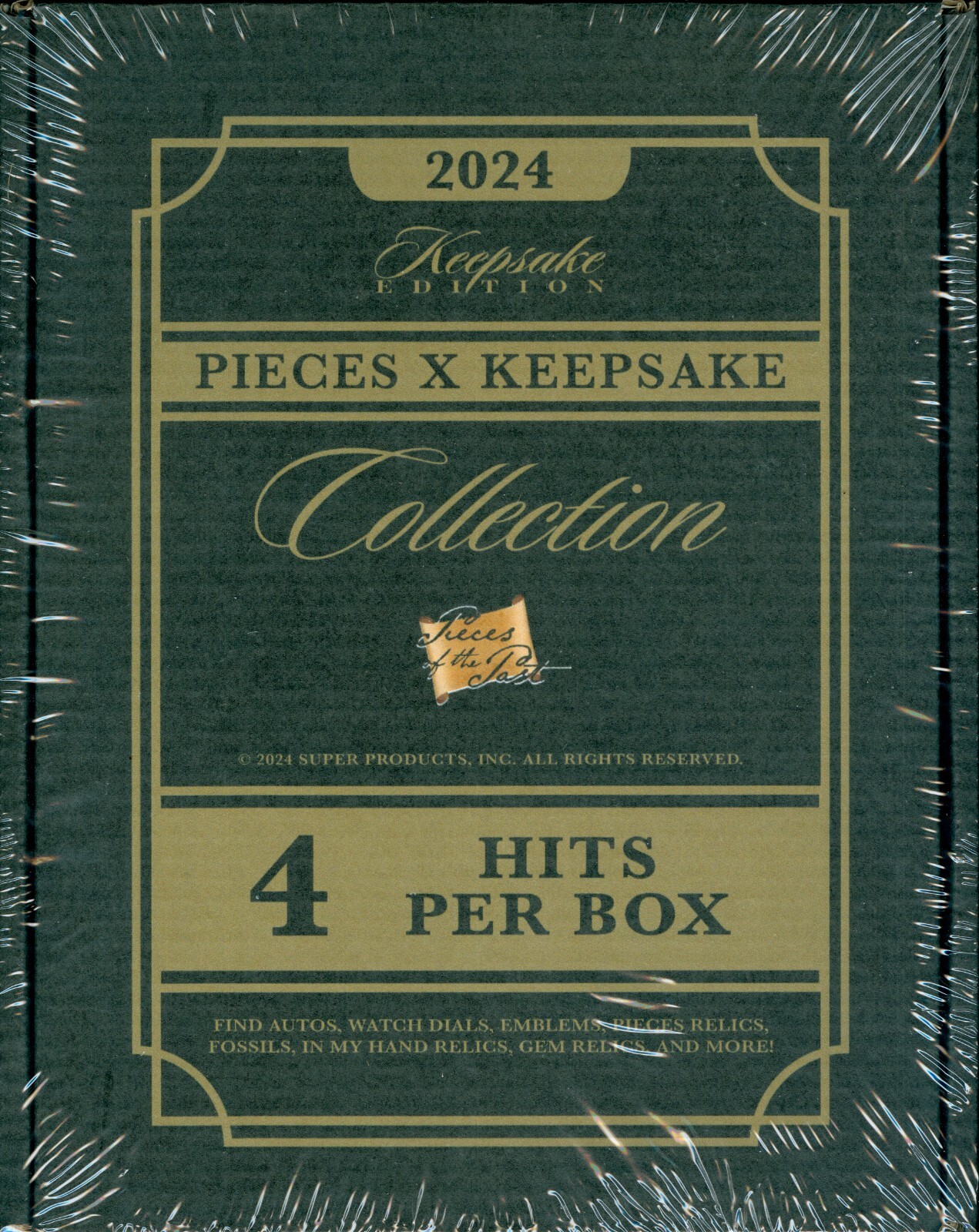 2024 Keepsake Pieces X Collection Factory Sealed Hobby Box