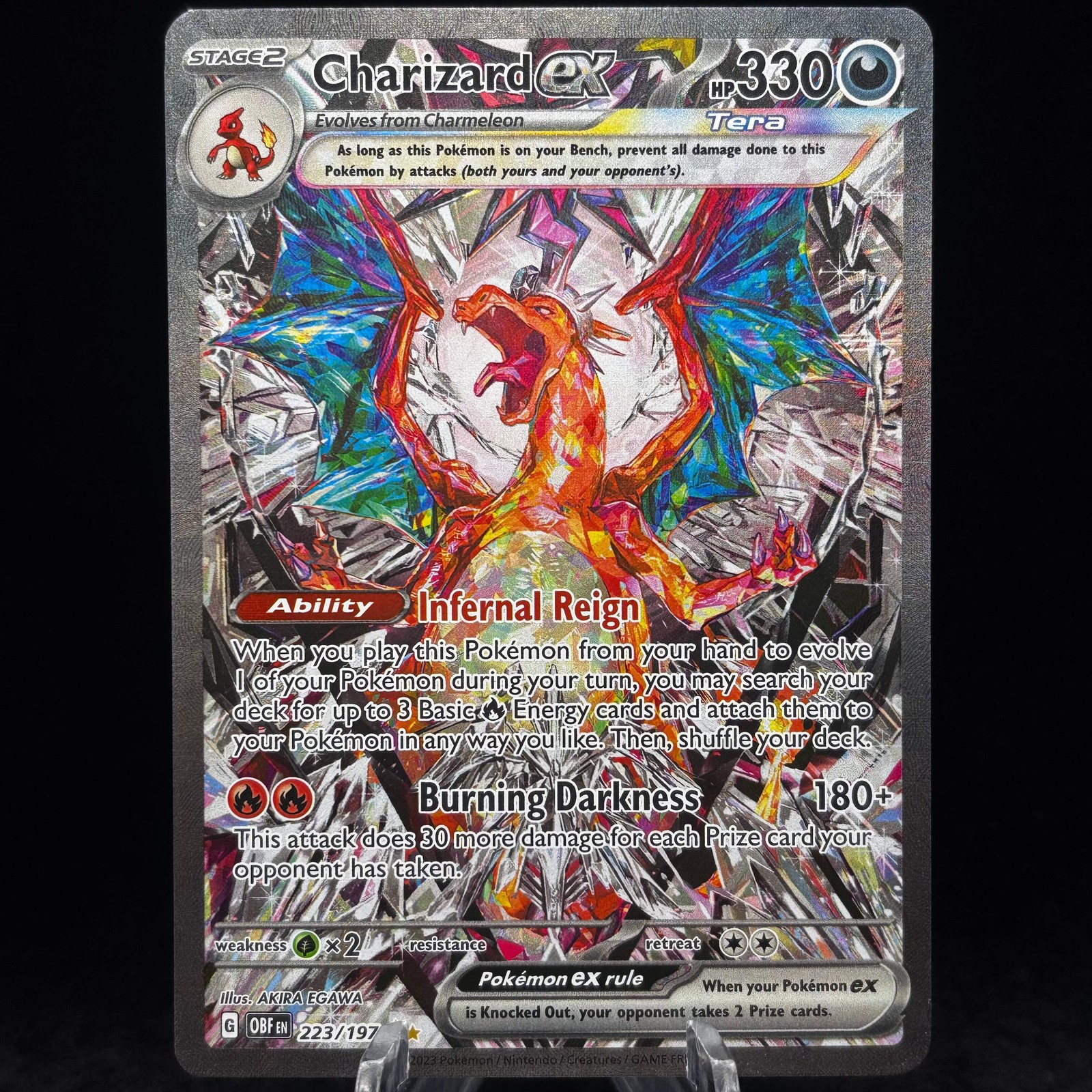 Charizard ex - 223/197 - SV03: Obsidian Flames Single Card