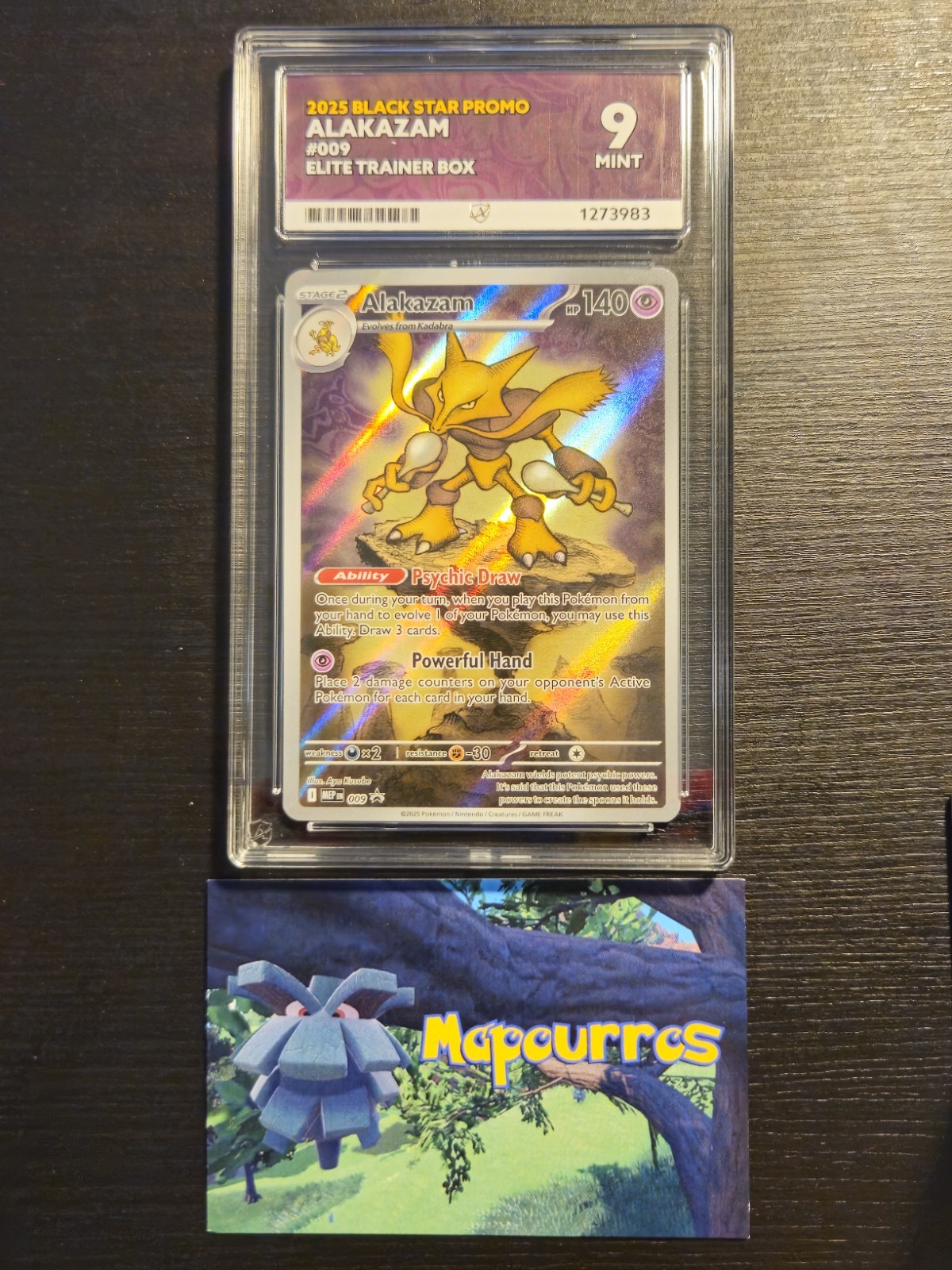 ⭐Ace 9 Alakazam 009 ⭐Me: Mega Evolution Promo Holo English