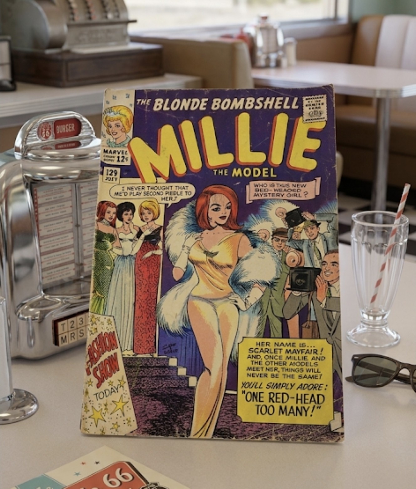 Millie the Model 129 1965 1st Appearance Scarlet Mayfair Stan Lee Goldberg