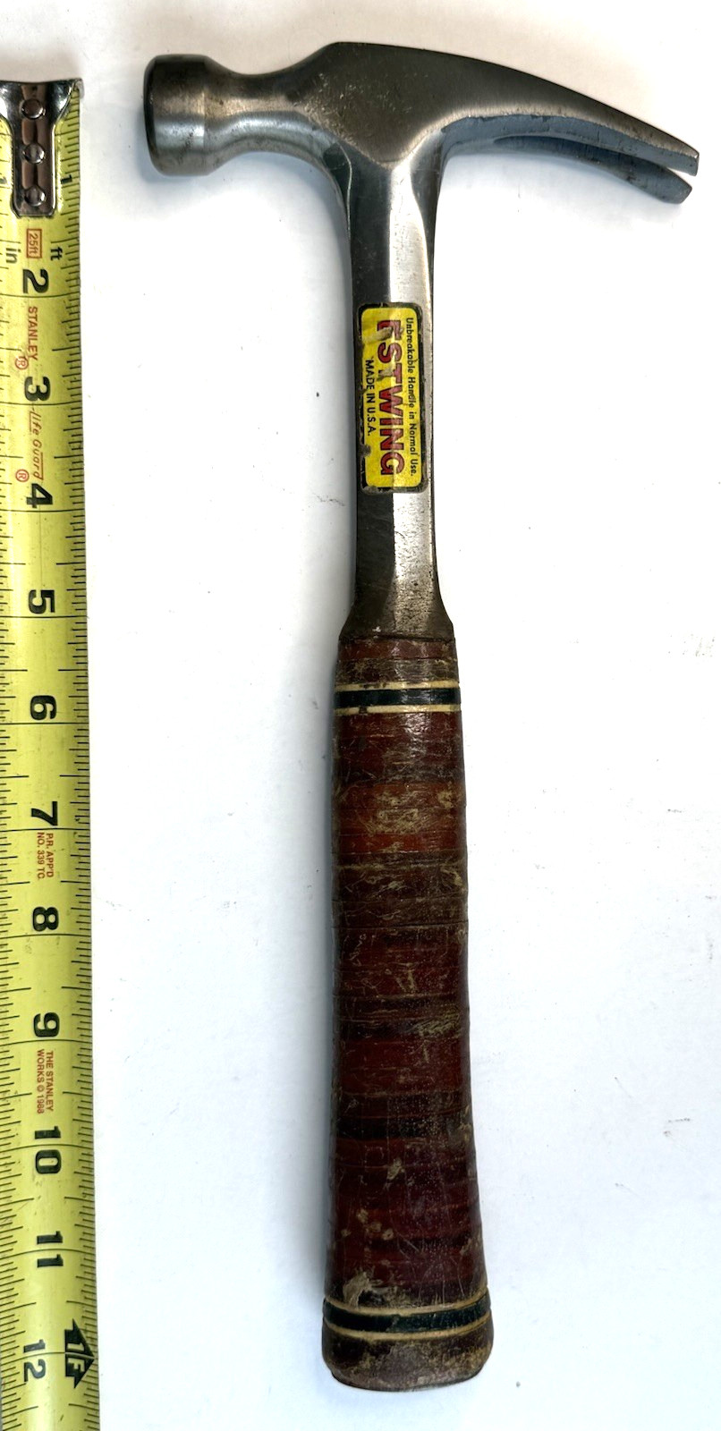 Estwing 16 Oz Leather Gripped Ultra Framing Hammer Used