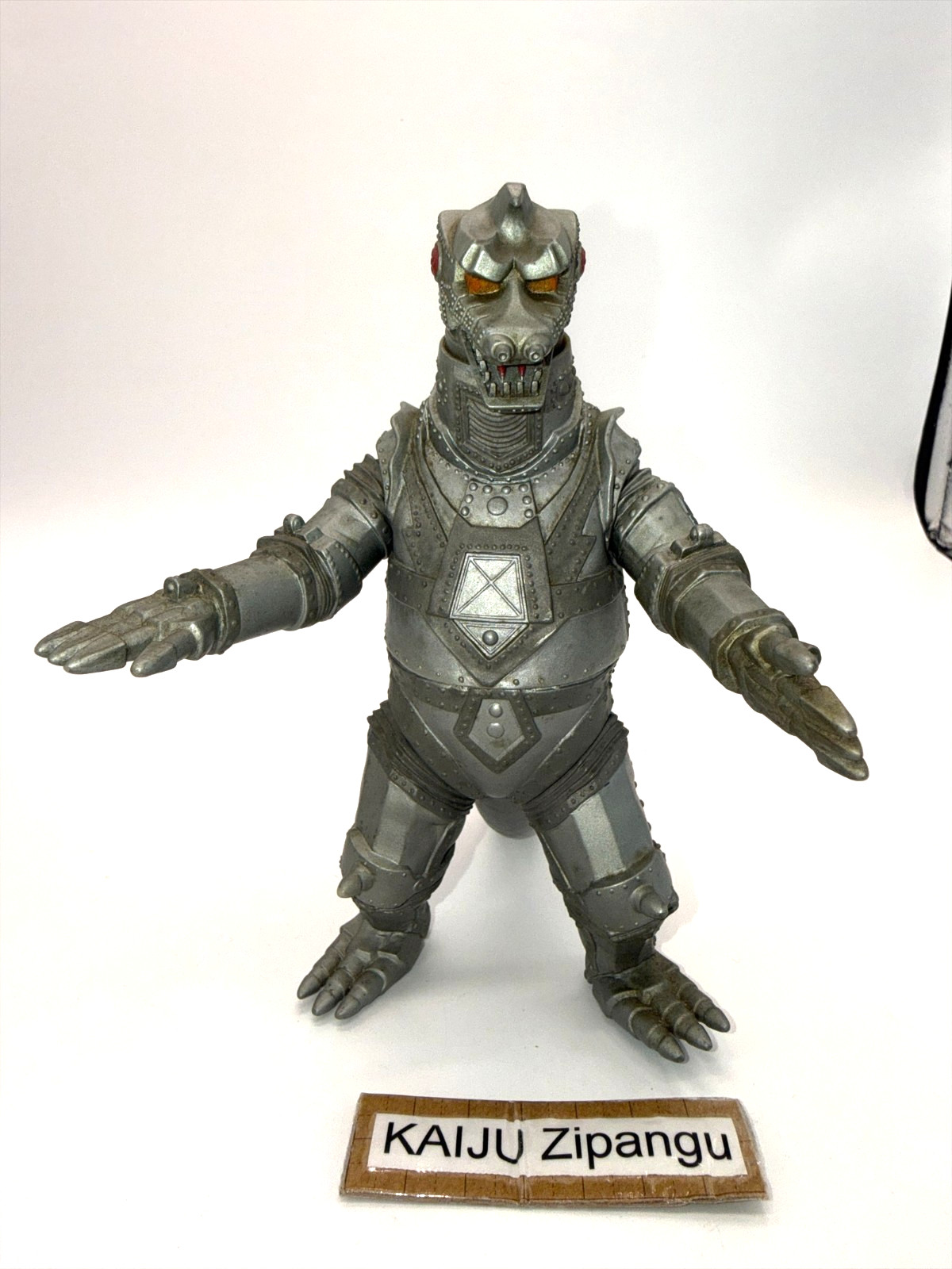 2002 Bandai 6 1/2” Original Mechagodzilla 1975 Figure MG2 Godzilla Titanosaurus