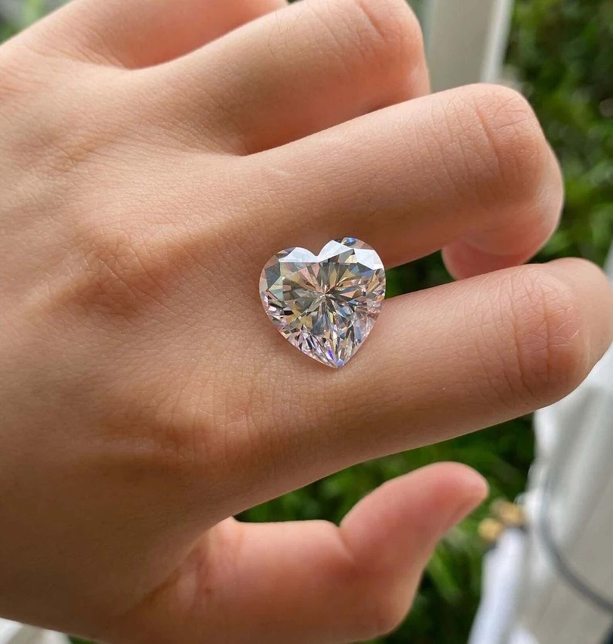 Premium 4Ct Lab-Grown CVD Diamond Heart Cut Loose Natural D Color VVS1 Certified
