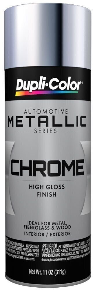 Dupli-Color ECS101007 Instant Enamel Metallic Automotive Paint – Chrome Spray...