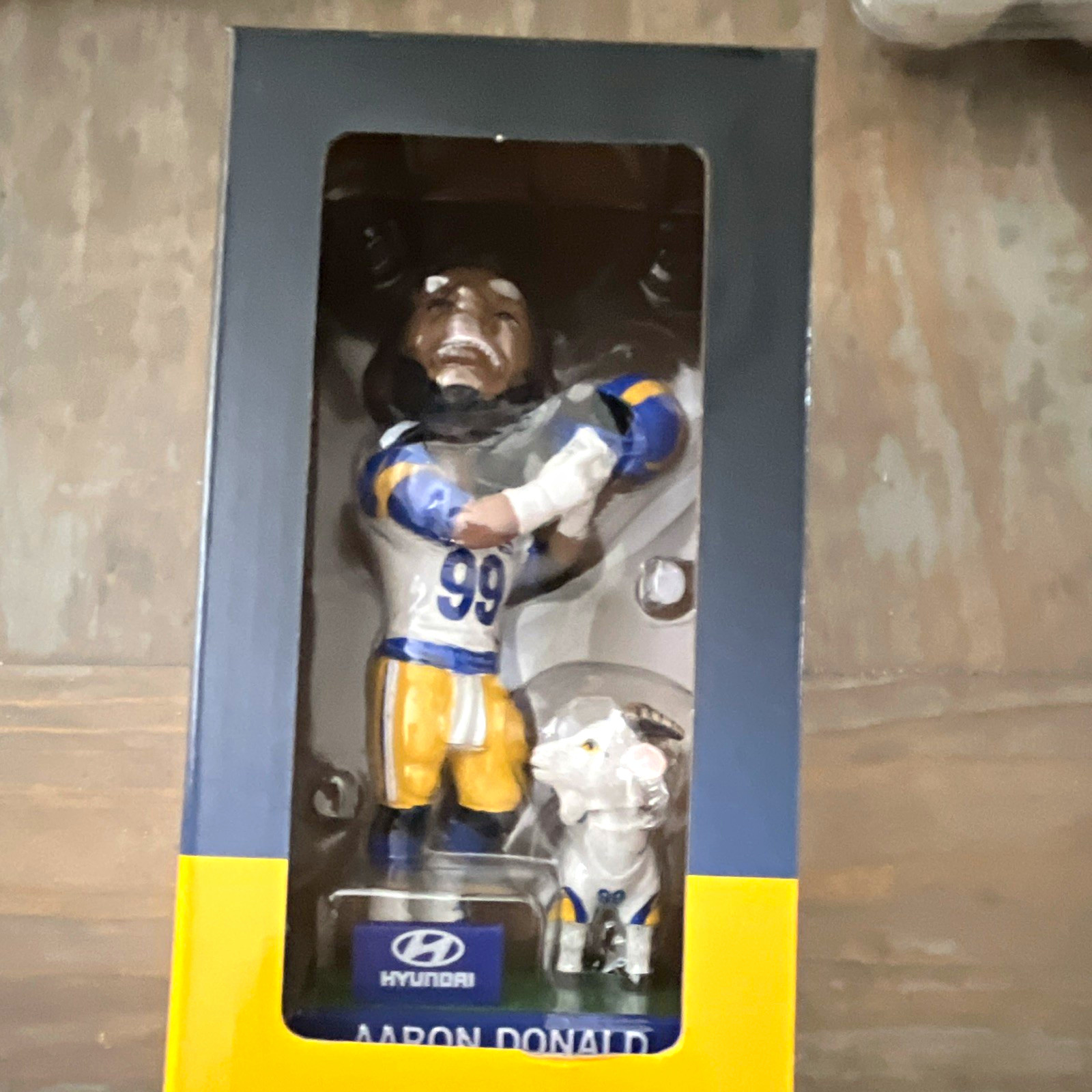 BDA Sports Aaron Donald Rams NFL Bobblehead Presented by Hyundai 2023