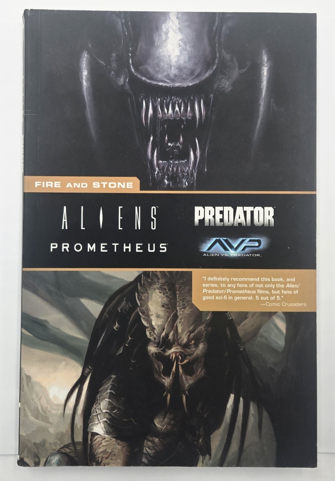 Aliens Predator Prometheus Fire and Stone Dark Horse 1st Edition 1st Print