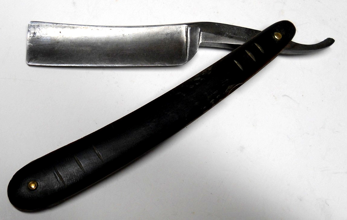 Antique 1800`s Wade & ButcherSheffield Straight Razor, 13/16