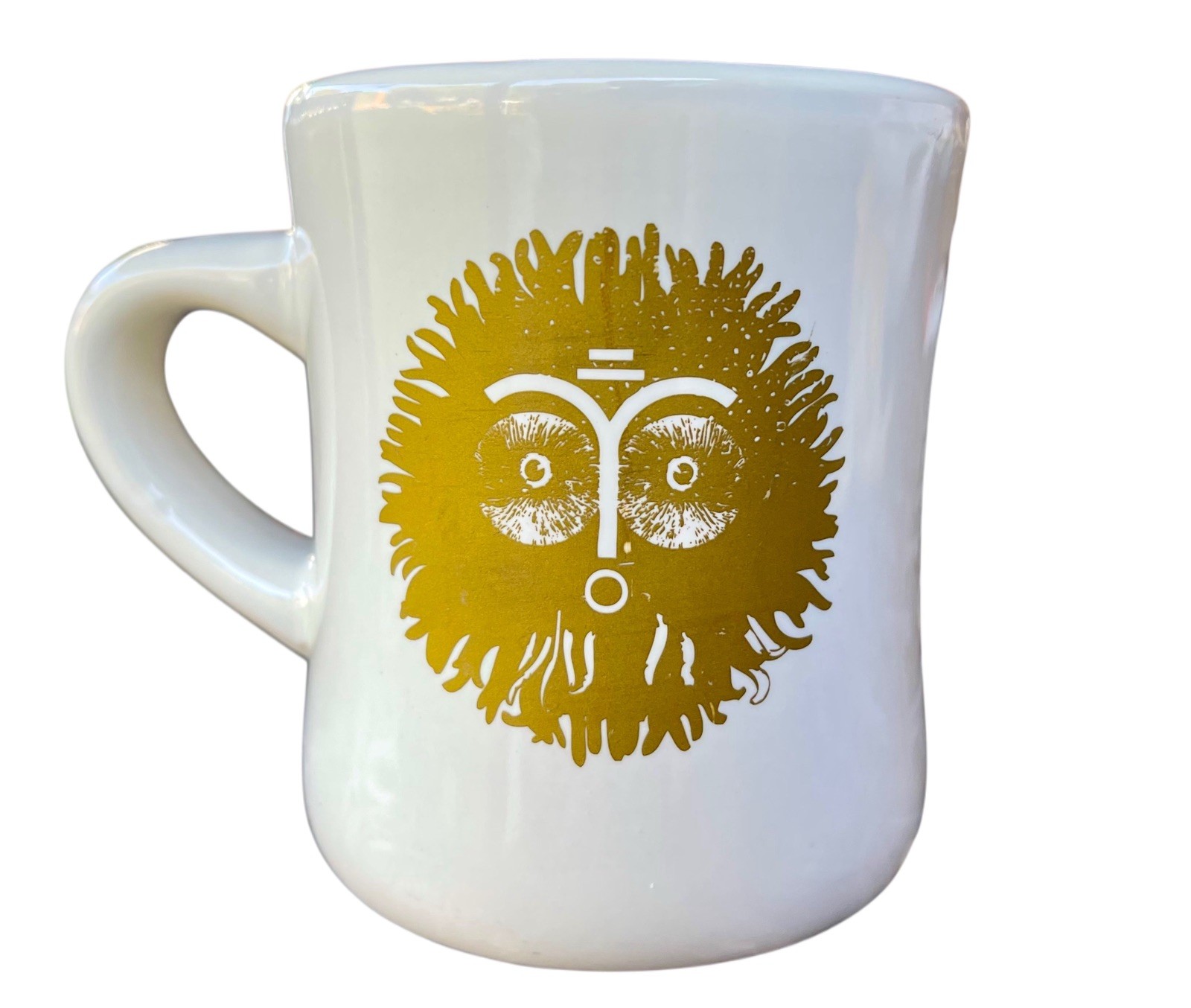 The Shins Promo Diner Coffee Mug No Way Down / Fall of ‘82 Gold Print Collect