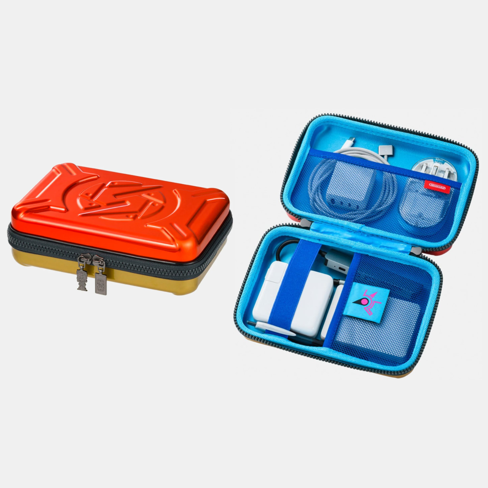[Japan Limited] Nintendo TOKYO Metroid Gadget Case Hard Shell Organizer NEW