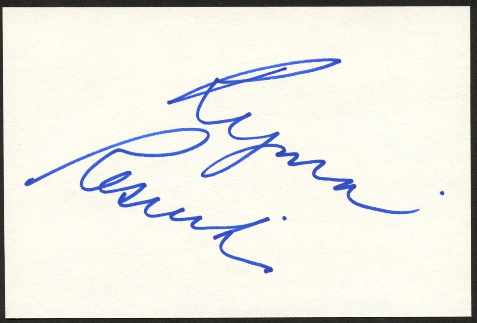 Regina Resnik d2013 signed autograph 4x6 Cut Opera Singer Metropolitan Opera \'