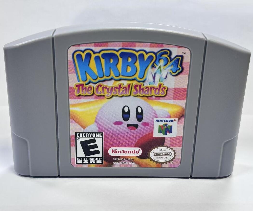 N64 Game Card KIRBY64 TheCrystal Shards