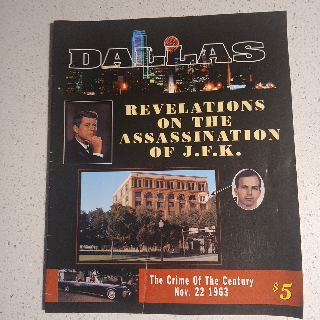 Vintage Megazine from 1963 Dallas: Revelations on the Assassination of J.F.K.