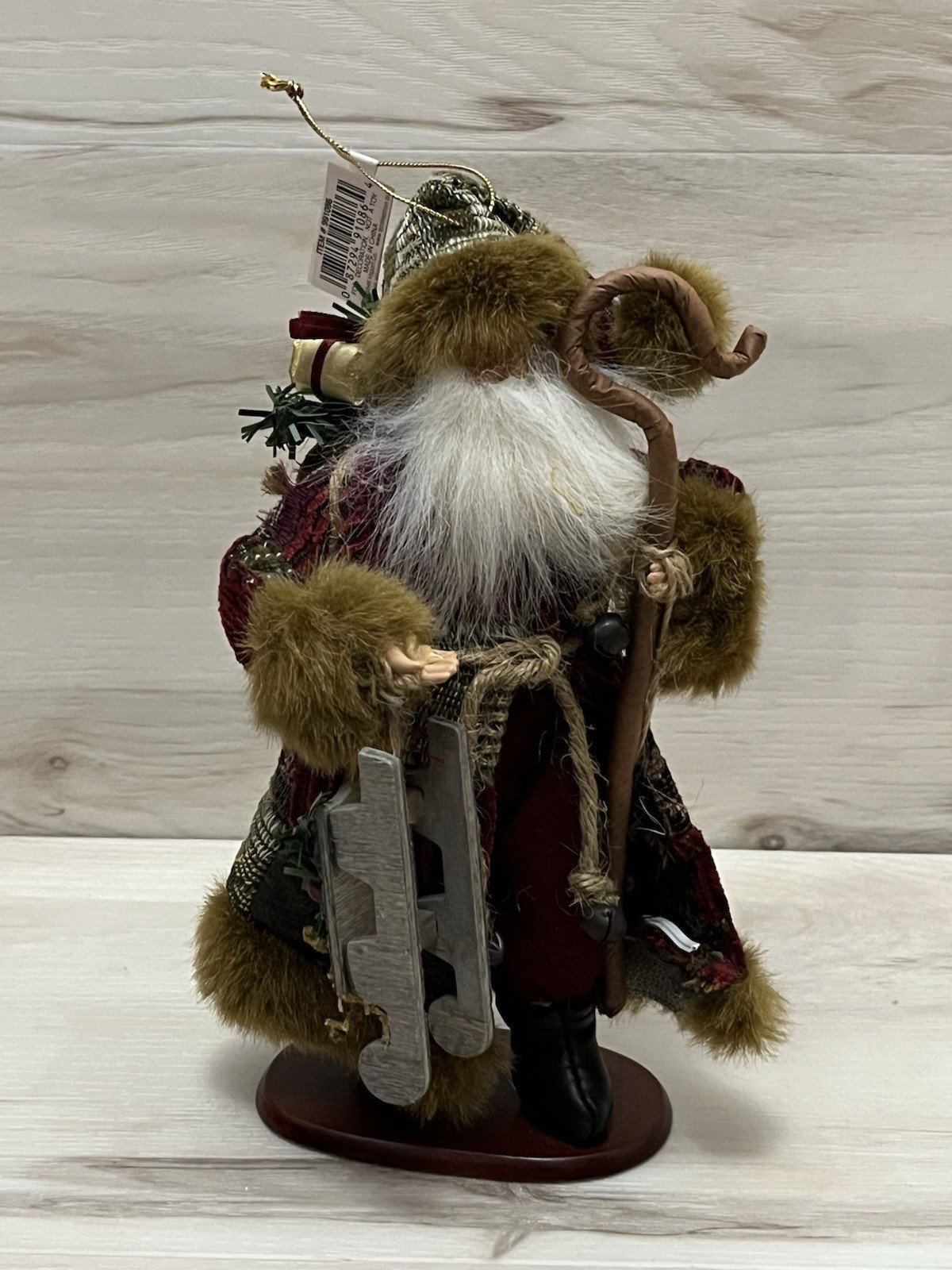 VTG 1990s TJ Collection Father Christmas Santa Claus 8.5” Figurine