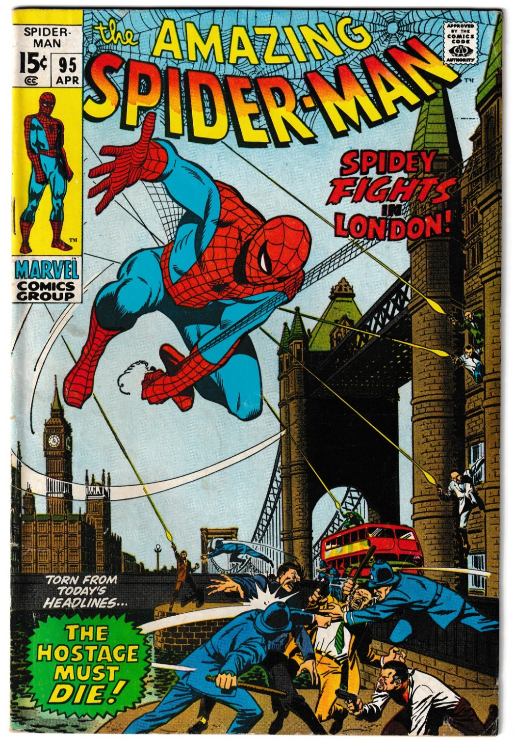 Amazing Spider-Man #95 VG+ 4.5 Marvel Bronze Age 1971 **BARGAIN BIN SALE*