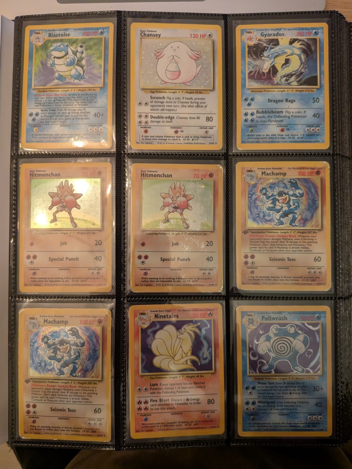 Vintage Pokemon Cards 170+ WOTC Base Jungle Fossil Rocket Holos Blastoise