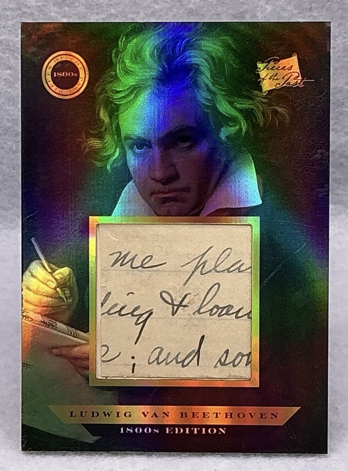 2024 Pieces Of The Past 1800s Ludwig Van Beethoven Handwritten Document Relic