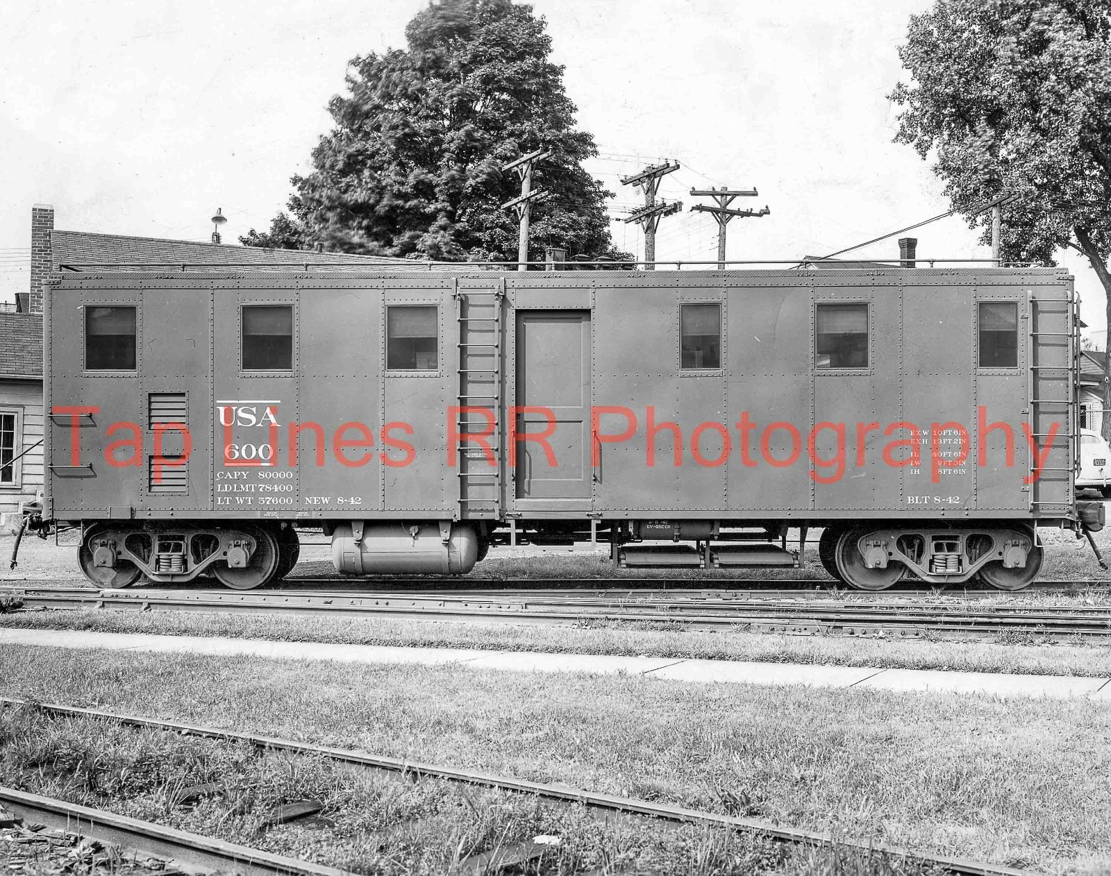 US Army USA 600 Troop Car Side View 8-1942 NEW 8x10 PHOTO