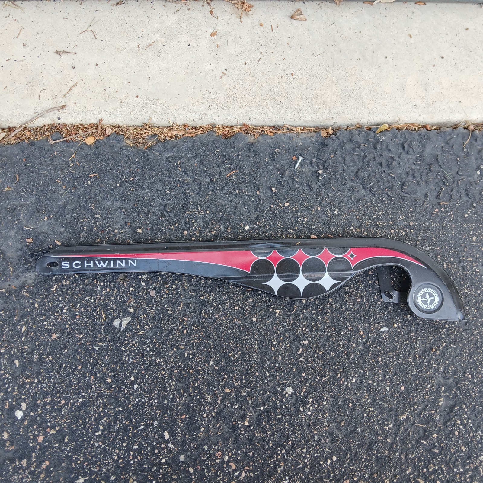 OEM Schwinn Black Red Delmar Del Mar Chain Guard Chainguard 90s?