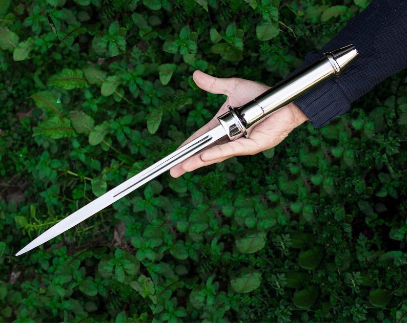 Custom Forged Celestial Angel Blade Full Metal – Handmade Fantasy Cosplay Prop 