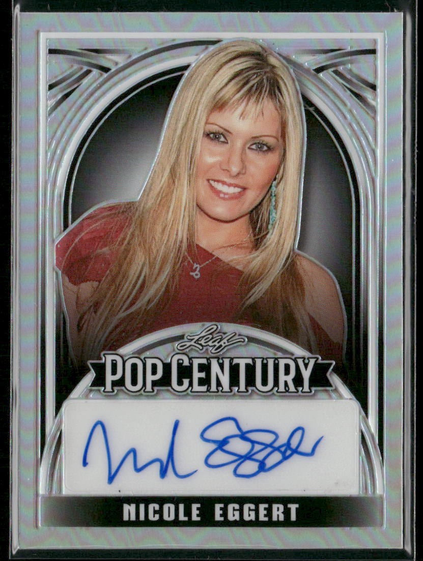 Nicole Eggert 2024 Leaf Metal Pop Century Silver Autograph #/25   Baywatch
