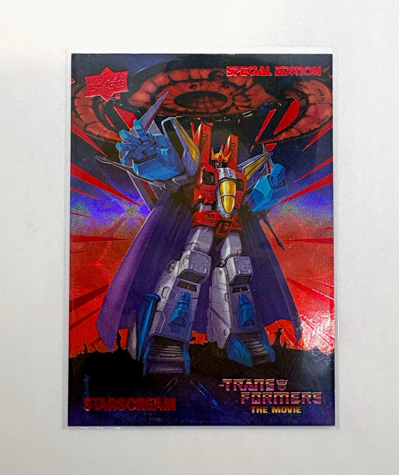 2026 Upper Deck Transformers 40th Anniversary Red Starscream /1986