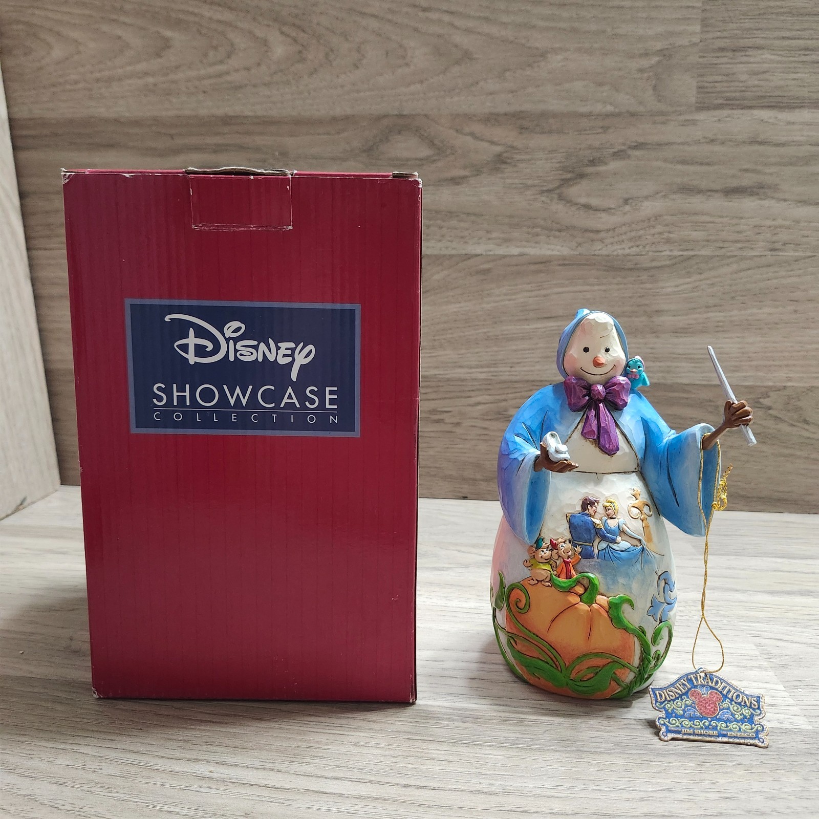 Enesco Disney Traditions Jim Shore Bibbidi Bobbidi Yule Figurine 4046022