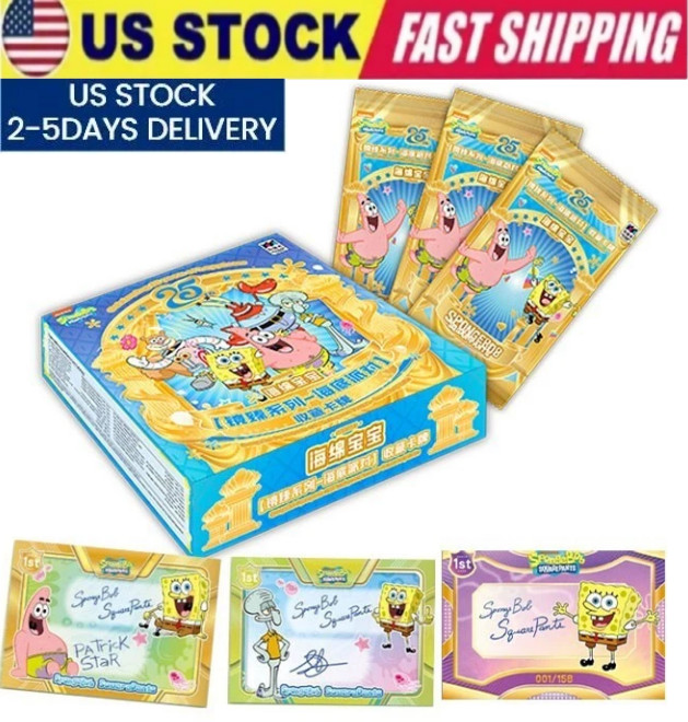 2025 Wonder Card SpongeBob SquarePants Collection Trading Card Box Vol. Series 2